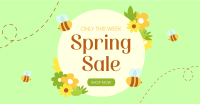 Spring Bee Sale Facebook ad Image Preview