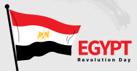 Egypt Flag Brush Facebook Ad Design