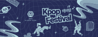 Trendy K-pop Playlist Facebook cover Image Preview