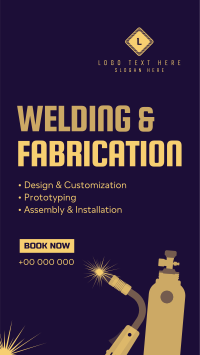 Welding Services Facebook story Image Preview