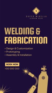 Welding Services Facebook Story Image Preview