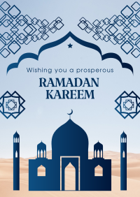 Ramadan Mosque Poster Image Preview