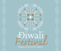 Diwali Lantern Facebook post Image Preview