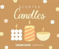 Sweet Scent Candles Facebook Post Design