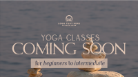 Yoga Classes Coming Facebook Event Cover Design