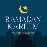Blessed Ramadan Instagram Post Design