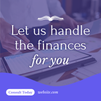 Finance Consultation Services Instagram post Image Preview