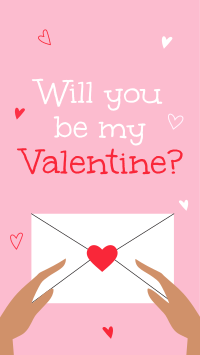 Romantic Valentine Facebook Story Design