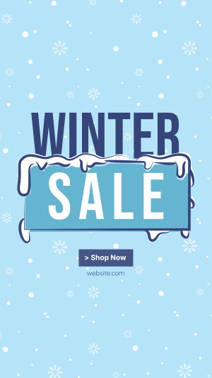 Winter Sale Deals Facebook story Image Preview