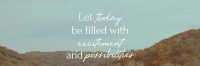 Cool Nature Quote Twitter Header Design