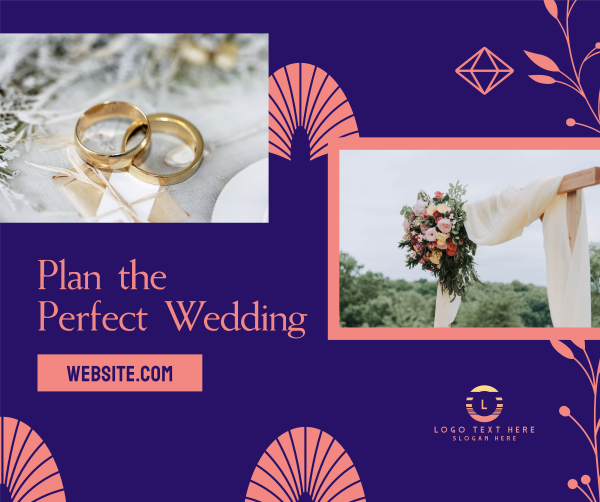 Professional Wedding Planner Facebook Post Design Image Preview