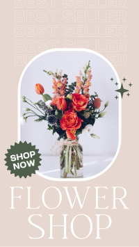 Flower Bouquet TikTok Video Design