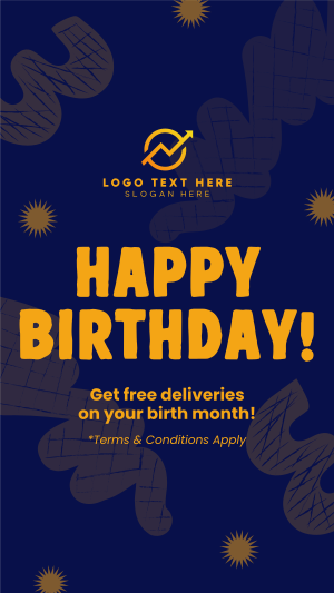Birthday Delivery Deals Instagram story Image Preview