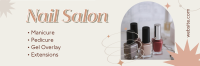 Nail Salon For All Twitter Header Design