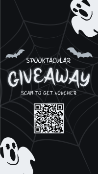 Spooktacular Giveaway Promo Instagram Reel Image Preview