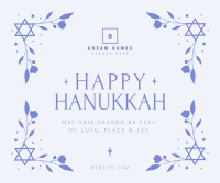 Hanukkah Festival Facebook post Image Preview