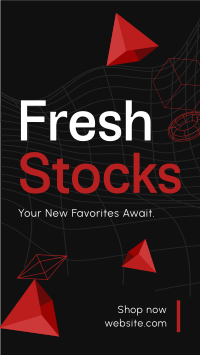 3D Fresh Stocks Instagram Reel Preview