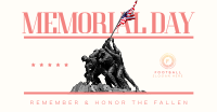 Heartfelt Memorial Day Facebook ad Image Preview