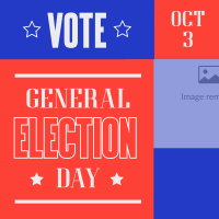 Go Vote With Your Hearts Instagram Post Design