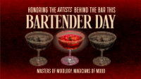 Bartender Day Greeting Animation Preview