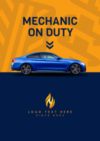 Garage Auto Mechanic Flyer Design