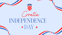 Croatia's Day To Be Free Facebook Event Cover Design