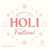 Holi Fest Burst Instagram post Image Preview