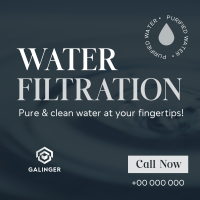 Water Filter Business Linkedin Post Design
