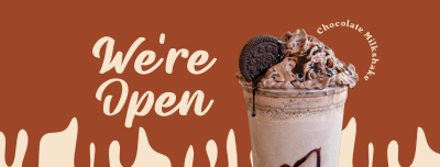 Enjoy a Choco Shake! Facebook cover Image Preview