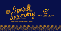 Hello Spring Giveaway Facebook ad Image Preview