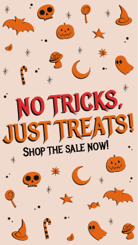 Trick or Treat Sale Instagram Reel Preview