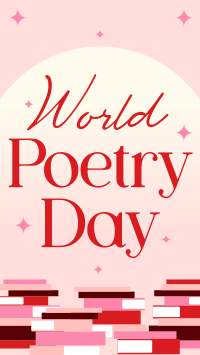 World Poetry Day Instagram Story Design