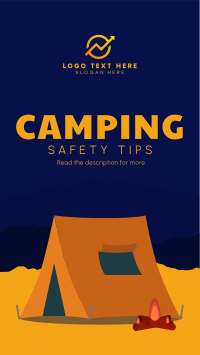 Safety Camping Instagram story Image Preview