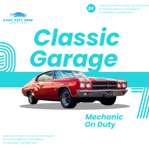 Classic Garage Instagram post Image Preview