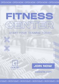 Fitness Training Center Flyer Image Preview
