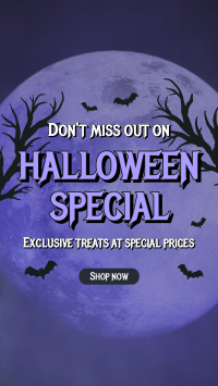 Halloween Special Sale Instagram Reel Preview