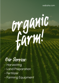 Organic Farming Poster Image Preview