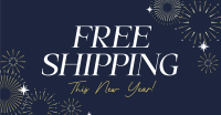 New Year Shipping Facebook Ad Design
