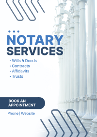 Notary Services Offer Flyer Design