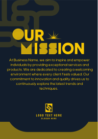 Our Mission Statement Flyer Image Preview