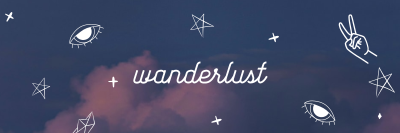 Wanderlust Twitter header (cover) Image Preview