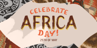 Africa Day Celebration Twitter Post Design