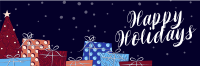 Snowy Holidays Twitter Header Image Preview