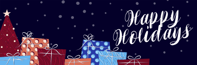 Snowy Holidays Twitter header (cover) Image Preview