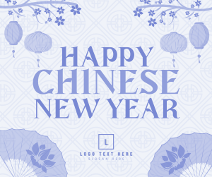 Oriental Chinese New Year Facebook post Image Preview