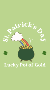 Lucky Pot of Gold Instagram story Image Preview