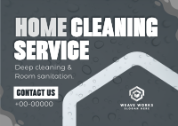 Home Cleaning Services Postcard Image Preview