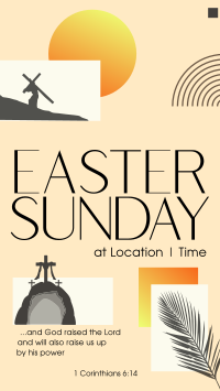 Modern Easter Holy Week Instagram Reel Preview