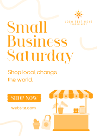Small Business Bazaar Poster Design