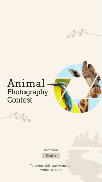 Animals Photography Contest Facebook story Image Preview